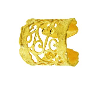 1602879 Anello in bronzo dorato